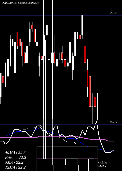  weekly chart IsharesIbonds
