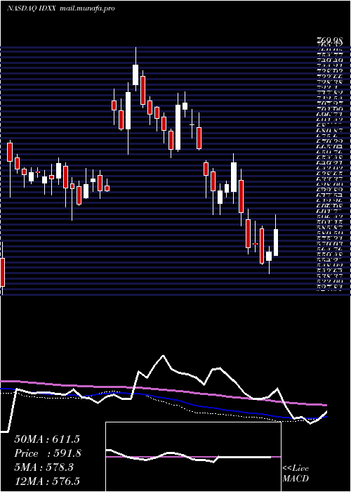  weekly chart IdexxLaboratories