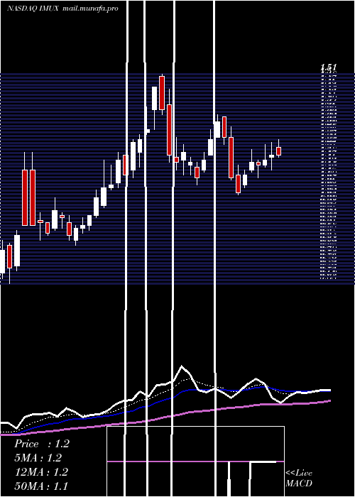 Daily chart ImmunicInc