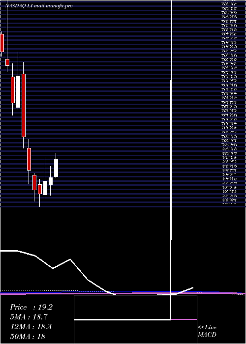  monthly chart LiAuto
