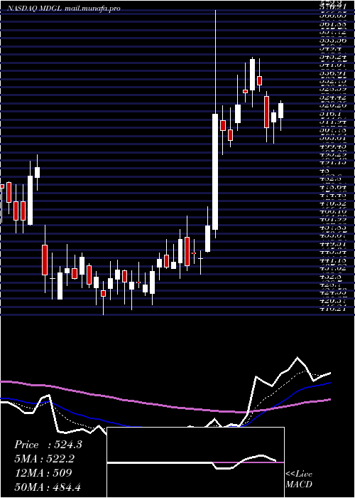  Daily chart MadrigalPharmaceuticals