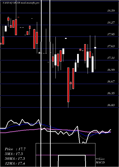  Daily chart MagyarBancorp