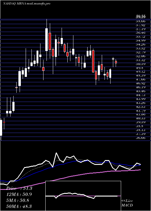  Daily chart ModernaInc