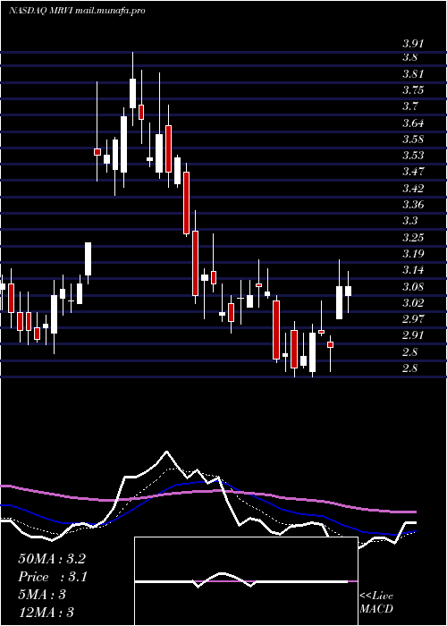  Daily chart MaravaiLifesciences