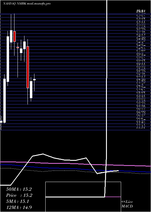  monthly chart NewmarkGroup