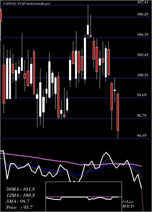  Daily chart NetappInc