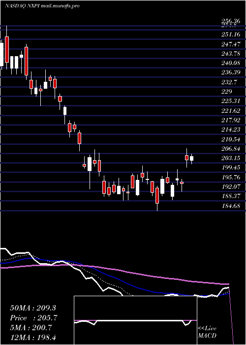  Daily chart NxpSemiconductors
