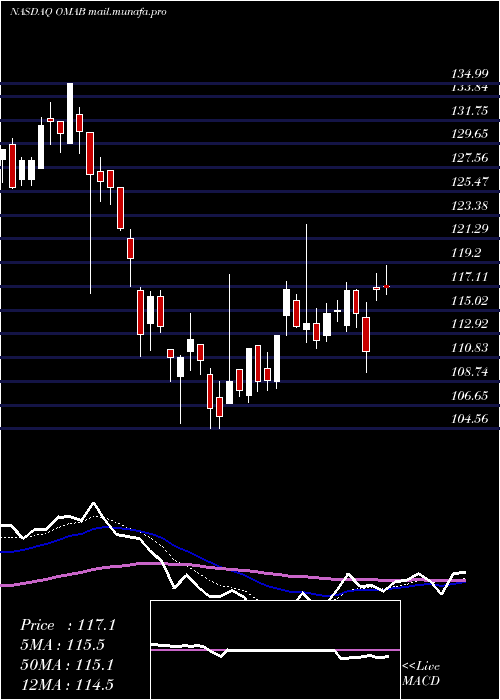  Daily chart GrupoAeroportuario