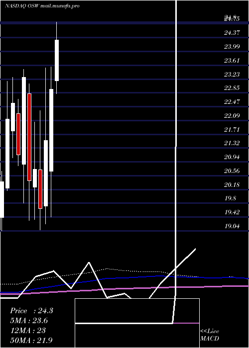  monthly chart OnespaworldHoldings