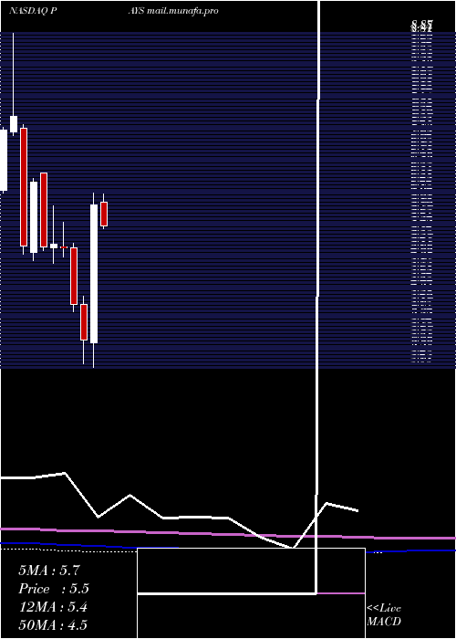  monthly chart PaysignInc