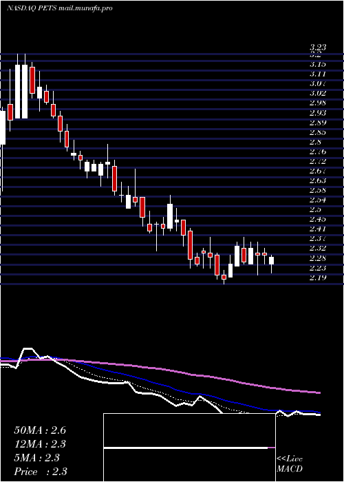  Daily chart PetmedExpress