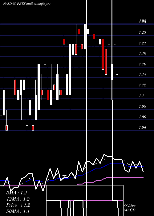  Daily chart TdhHoldings