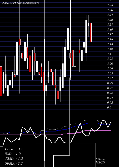  weekly chart TdhHoldings