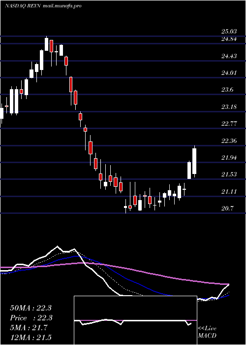  Daily chart ReynoldsConsumer