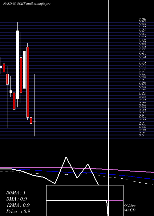  monthly chart SocketMobile