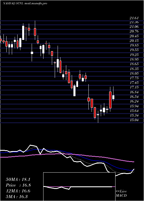  Daily chart ShoeCarnival