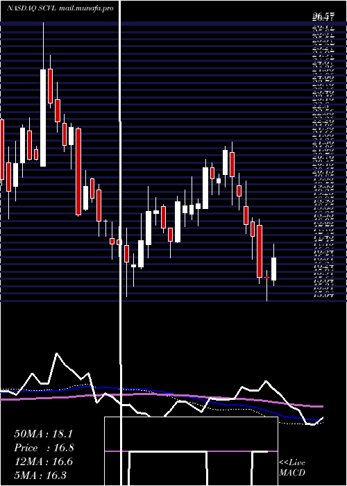  weekly chart ShoeCarnival