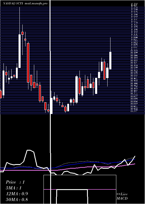  weekly chart ScynexisInc