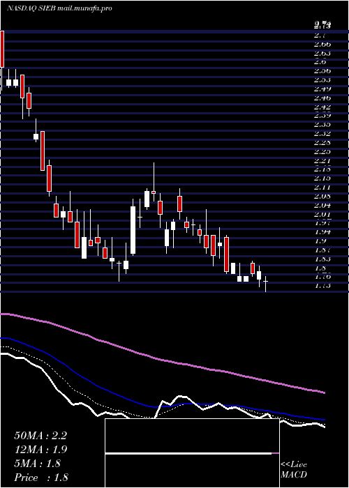  Daily chart SiebertFinancial