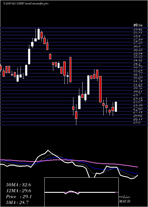  Daily chart SmithMidland