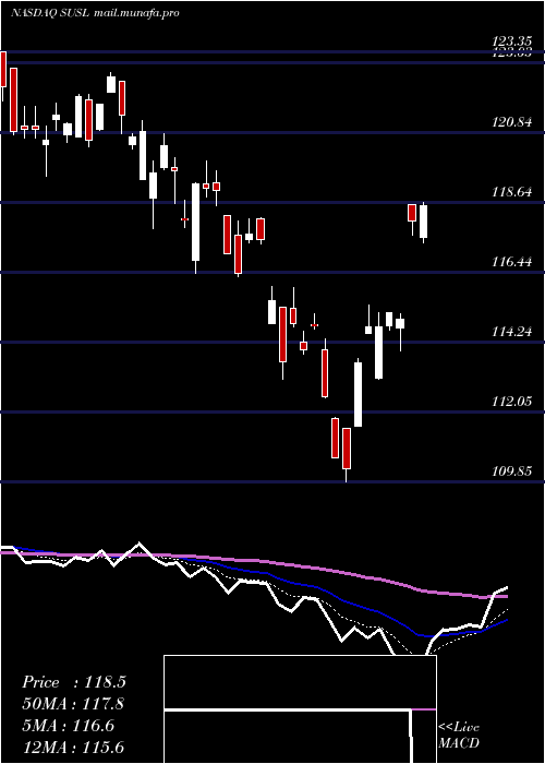  Daily chart IsharesEsg