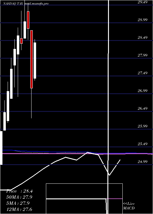 monthly chart LibertyTax