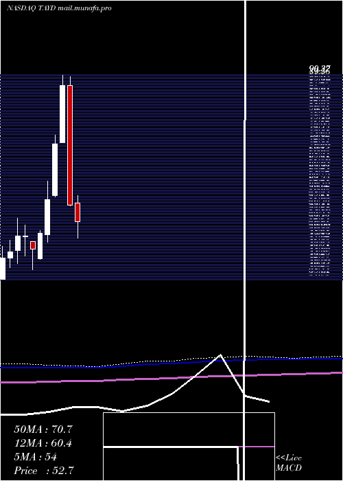  monthly chart TaylorDevices