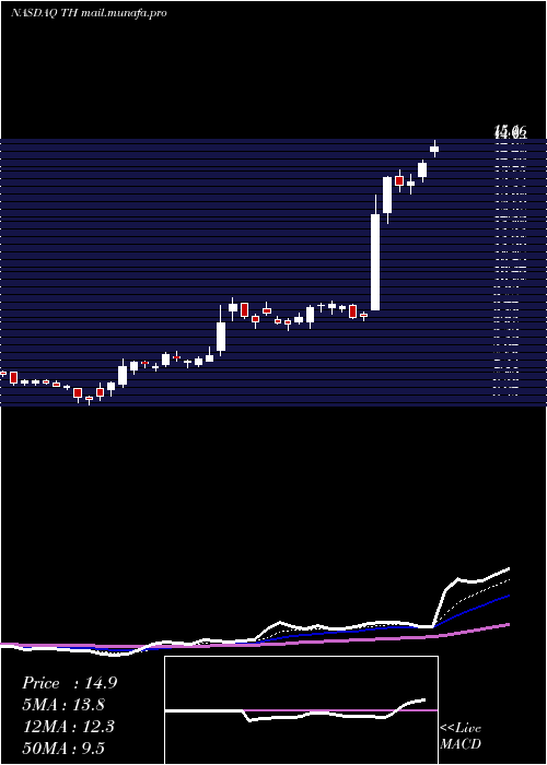  Daily chart TargetHospitality