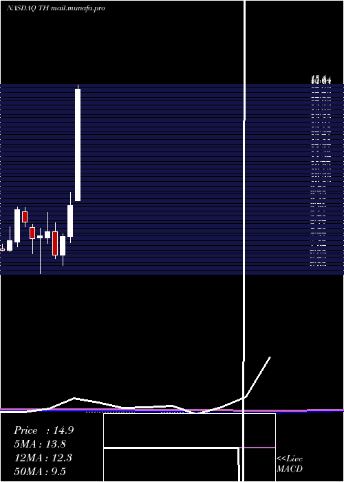  monthly chart TargetHospitality