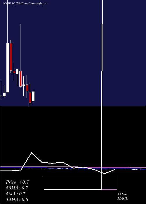  monthly chart TrinityBiotech
