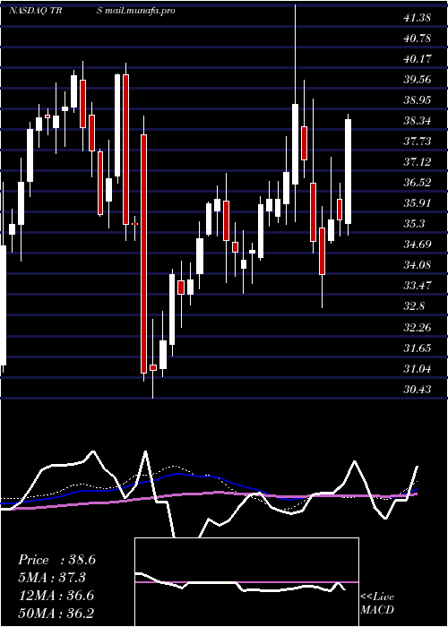  weekly chart TrimasCorporation