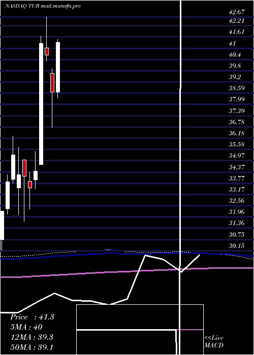  monthly chart IsharesMsci