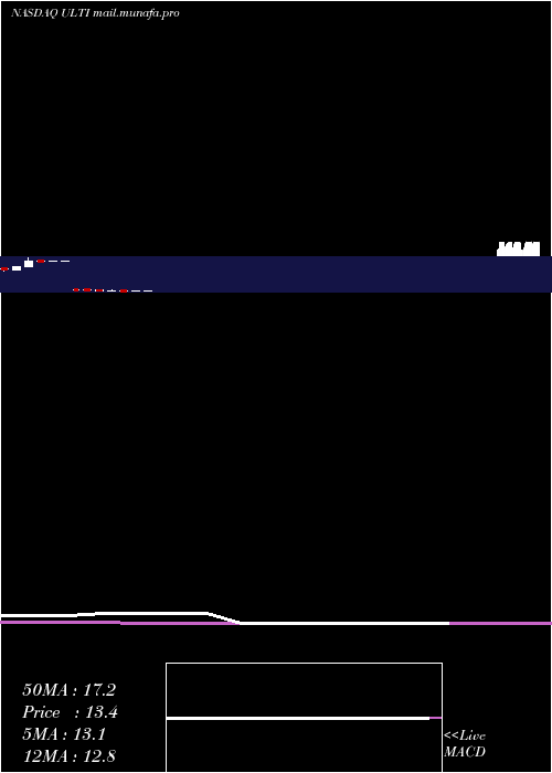  monthly chart UltimateSoftware
