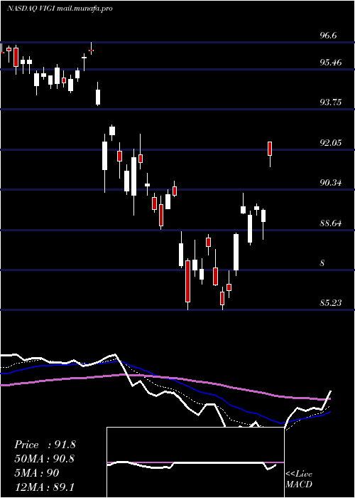  Daily chart VanguardInternational