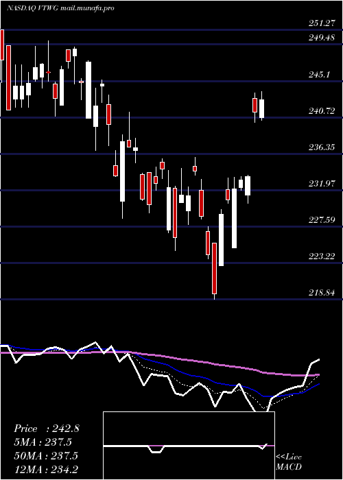  Daily chart VanguardRussell