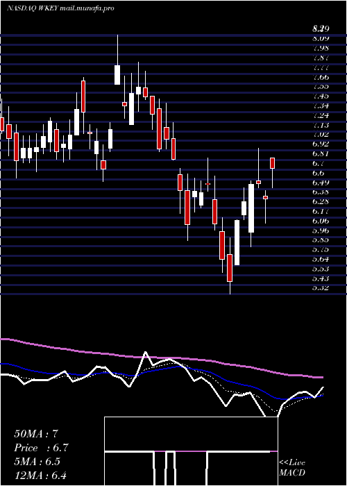  Daily chart WisekeyInternational