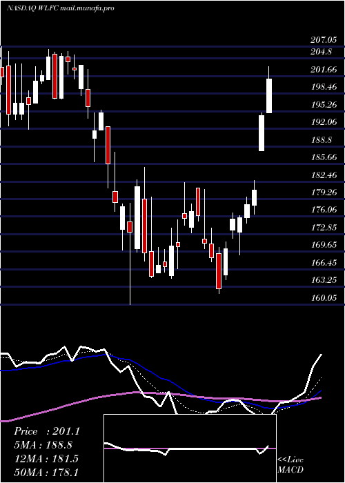  Daily chart WillisLease
