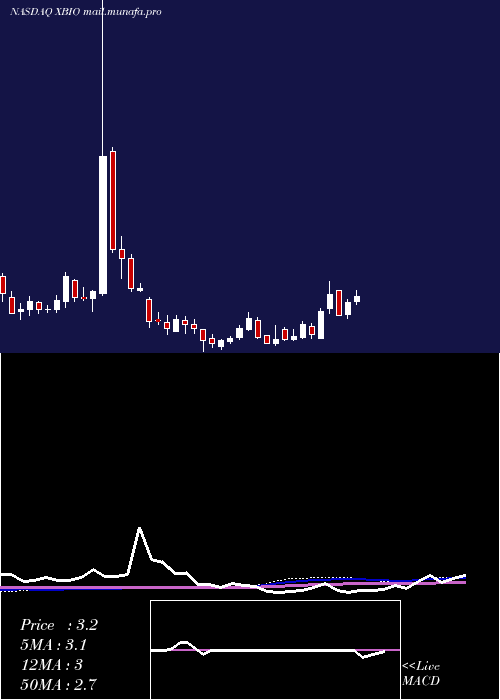  weekly chart XeneticBiosciences