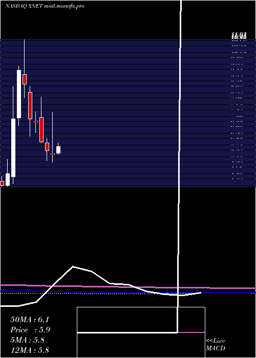  monthly chart Xunlei