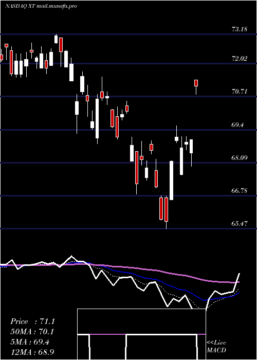  Daily chart IsharesExponential
