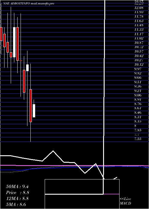  monthly chart AdroitInfotech
