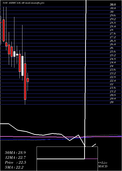  monthly chart AmbicaAgarbat