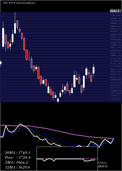  Daily chart AnupEngineering