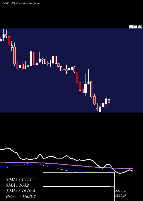  weekly chart AnupEngineering