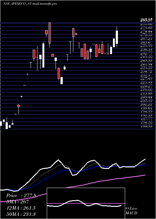  Daily chart ApexEcotech
