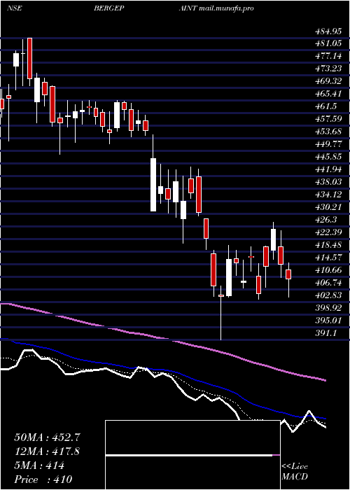  Daily chart BergerPaints