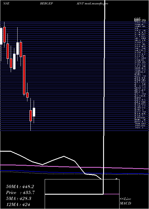  monthly chart BergerPaints
