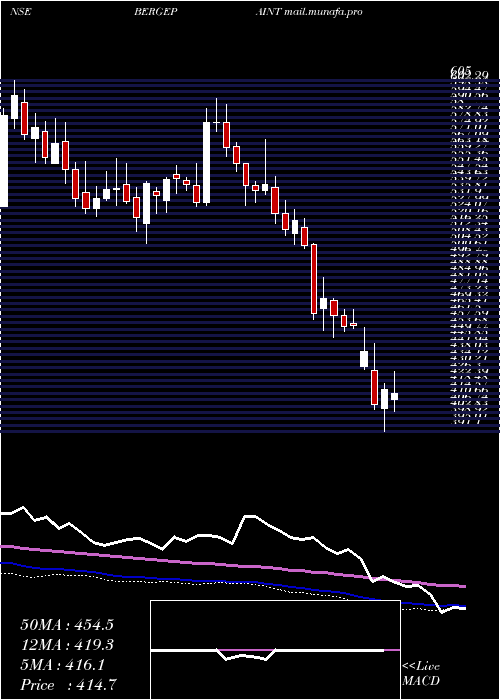  weekly chart BergerPaints