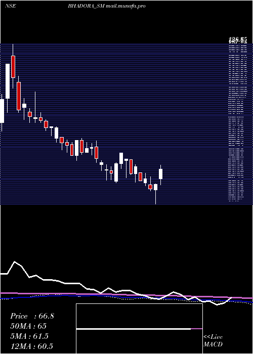  weekly chart BhadoraIndustries