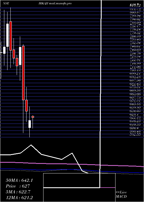  monthly chart BikajiFoods